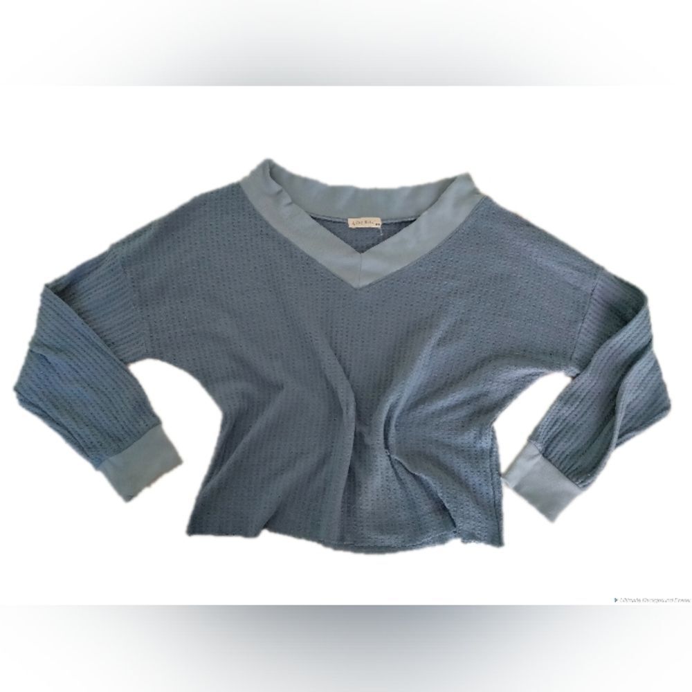 Albe Rita waffle Knit Crop top